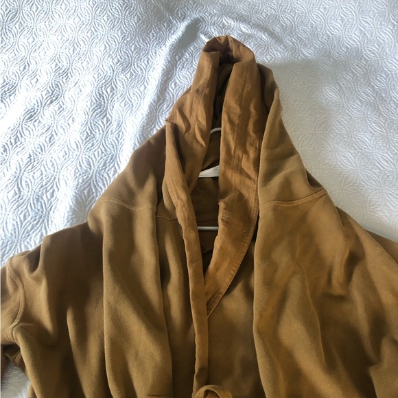 Free people, mustard colored sweater in extra large - Picture 3 of 3